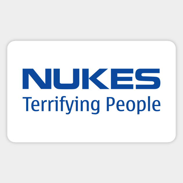 Nukes Sticker by Indie Pop